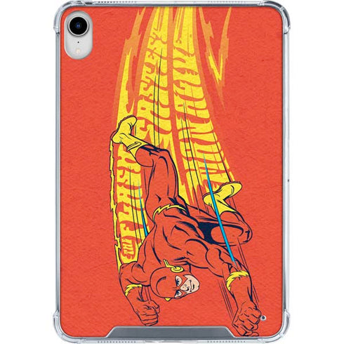 DC Comics Flash Racer iPad 11th Gen (2025) Clear Case