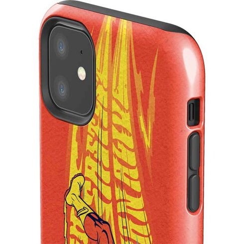 DC Comics Flash Racer iPhone 11 Impact Case