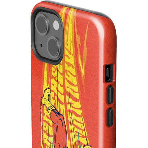 DC Comics Flash Racer iPhone 15 Impact Case