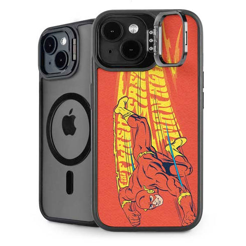 DC Comics Flash Racer iPhone 15 Plus Kickstand Case