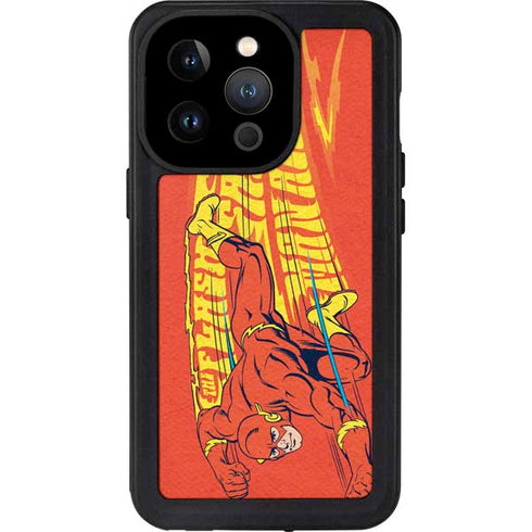 DC Comics Flash Racer iPhone 15 Pro Waterproof Case