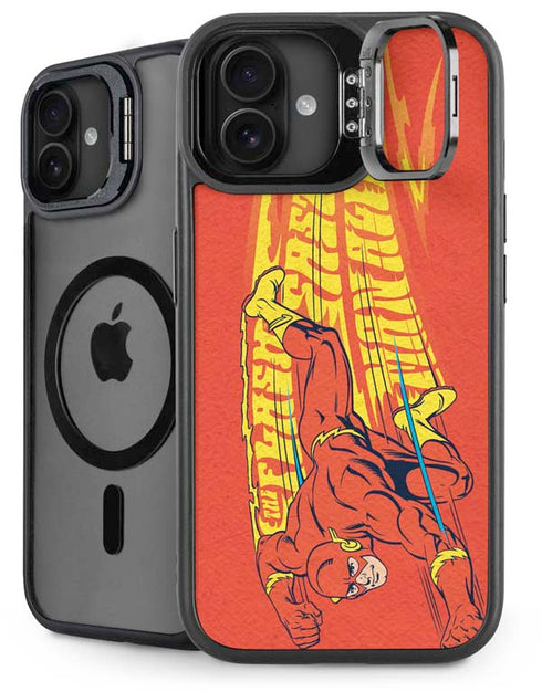 DC Comics Flash Racer iPhone 16 Kickstand Case