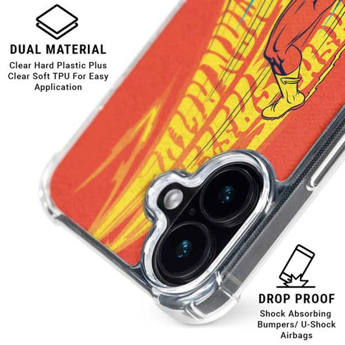 DC Comics Flash Racer iPhone 16 MagSafe Case