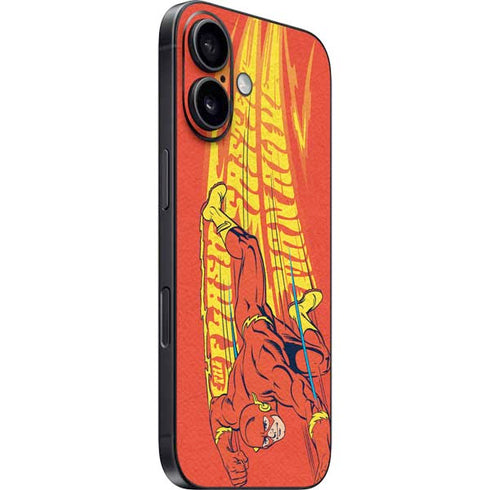 DC Comics Flash Racer iPhone 16 Plus Skin