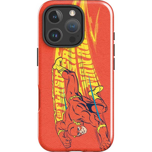 DC Comics Flash Racer iPhone 16 Pro Impact Case