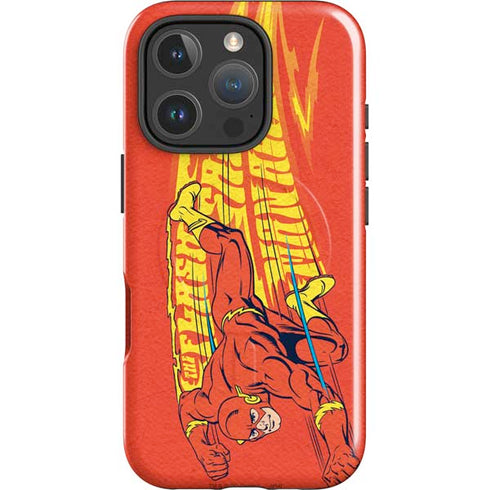 DC Comics Flash Racer iPhone 16 Pro Magsafe Impact Case