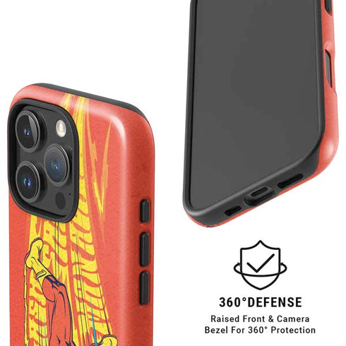 DC Comics Flash Racer iPhone 16 Pro Magsafe Impact Case