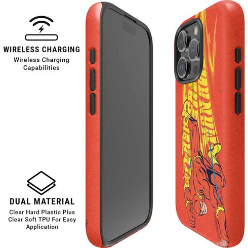 DC Comics Flash Racer iPhone 16 Pro Magsafe Impact Case