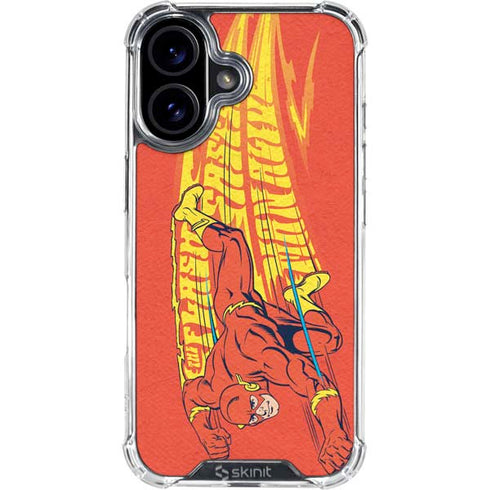 DC Comics Flash Racer iPhone 17 Clear Case