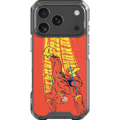 DC Comics Flash Racer iPhone 18 Pro Clear Case