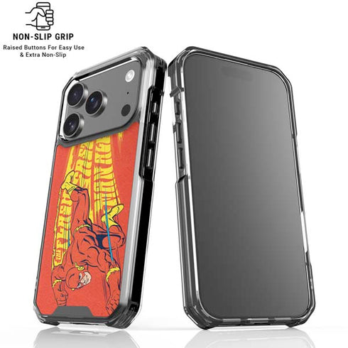 DC Comics Flash Racer iPhone 18 Pro Clear Case