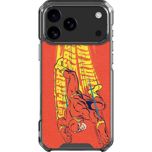DC Comics Flash Racer iPhone 18 Pro Max Clear Case