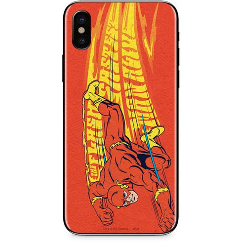 DC Comics Flash Racer iPhone XS Skin