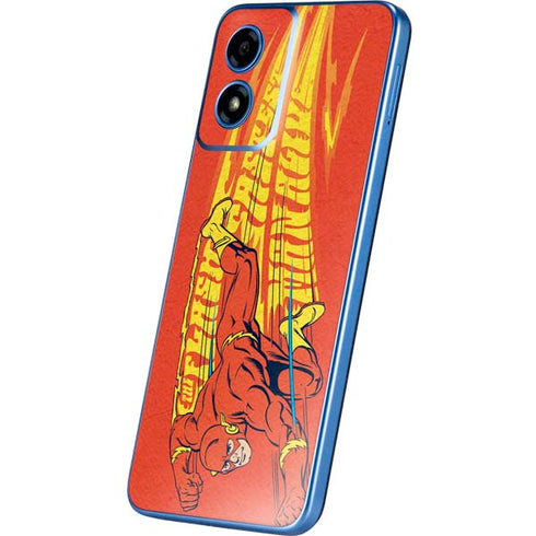 DC Comics Flash Racer Moto G Play 4G (2024) Skin