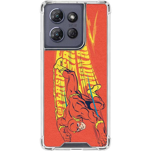 DC Comics Flash Racer Moto G Play 5G (2025) Clear Case