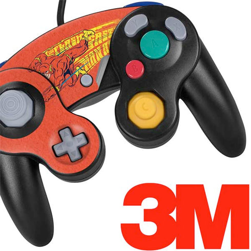 DC Comics Flash Racer Nintendo GameCube Controller Skin