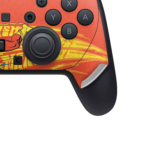 DC Comics Flash Racer Nintendo Switch 2 (2025) Pro Controller Skin
