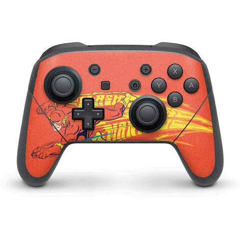 DC Comics Flash Racer Nintendo Switch Pro Controller Skin