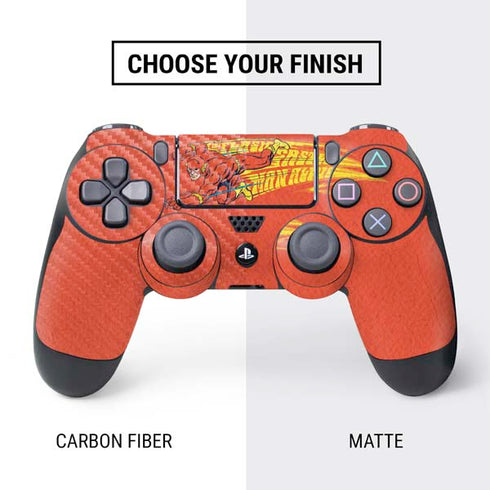 DC Comics Flash Racer PS4 Controller Skin