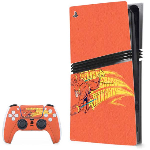 DC Comics Flash Racer PS5 Pro Bundle Skin