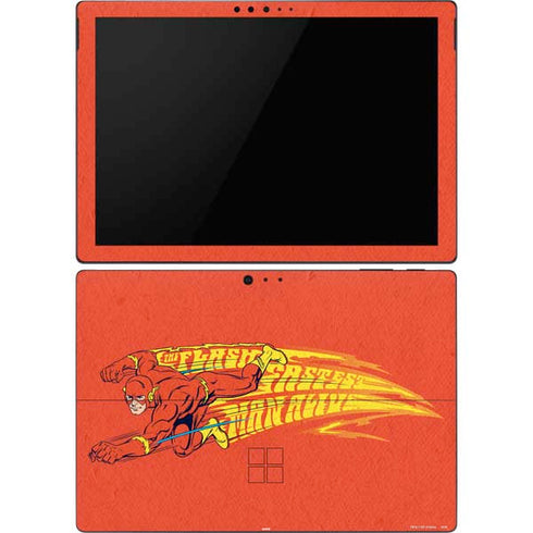 DC Comics Flash Racer Surface Pro 6 Skin