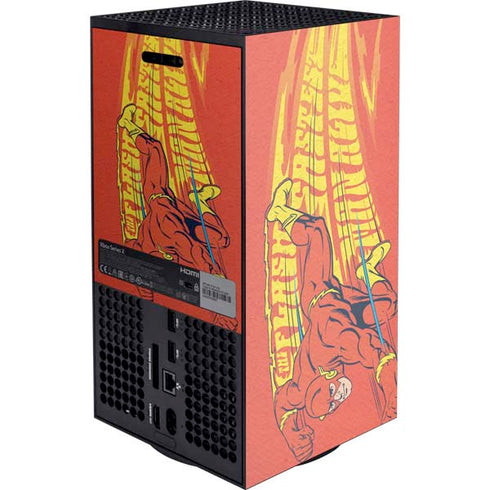 DC Comics Flash Racer XBox Series X Digital Edition Console Skin