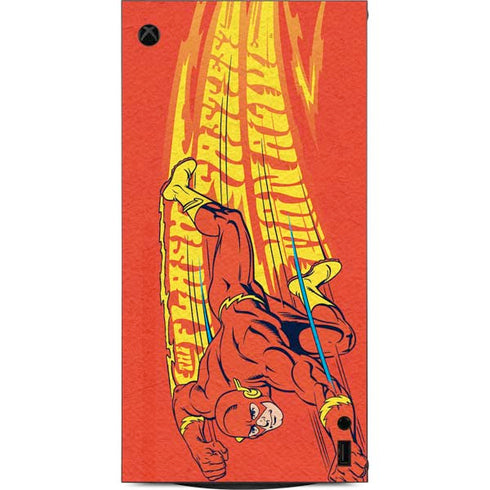 DC Comics Flash Racer XBox Series X Digital Edition Console Skin
