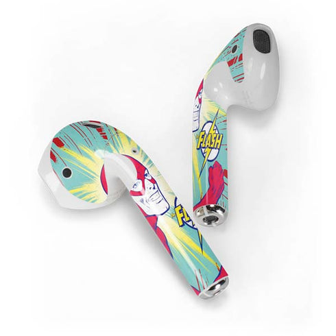 DC Comics The Flash Classic Art Smile Blast Apple AirPods Skin