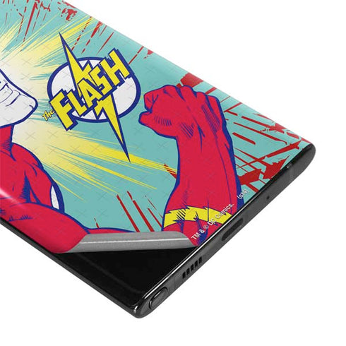DC Comics The Flash Classic Art Smile Blast Galaxy Note 10 Plus Skin