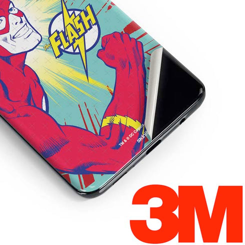 DC Comics The Flash Classic Art Smile Blast Galaxy S10e Skin