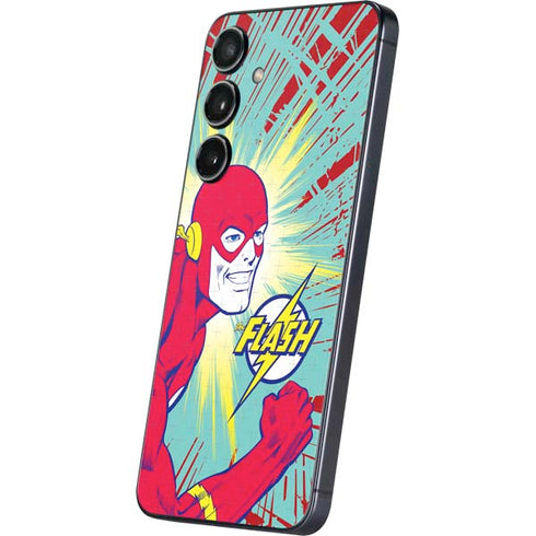 DC Comics The Flash Classic Art Smile Blast Galaxy S24 Plus Skin