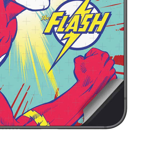 DC Comics The Flash Classic Art Smile Blast Galaxy S24 Plus Skin