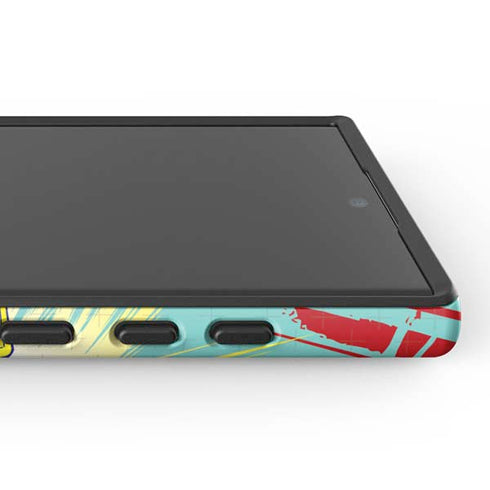 DC Comics The Flash Classic Art Smile Blast Galaxy S25 Ultra Impact Case