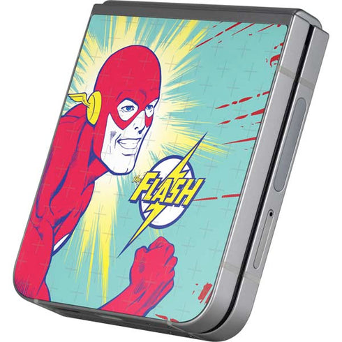 DC Comics The Flash Classic Art Smile Blast Galaxy Z Flip6 Skin