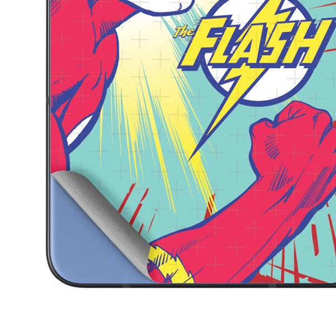 DC Comics The Flash Classic Art Smile Blast Galaxy Z Fold5 5G Skin