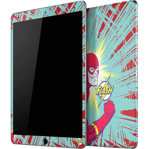 DC Comics The Flash Classic Art Smile Blast iPad Skins