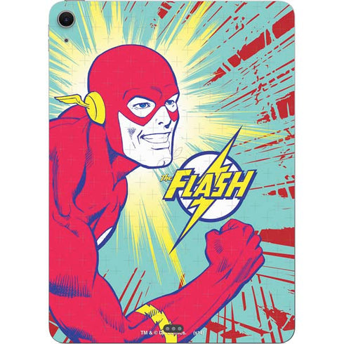 DC Comics The Flash Classic Art Smile Blast Apple iPad Air Skin