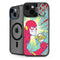 DC Comics The Flash Classic Art Smile Blast iPhone 14 Plus Kickstand Case