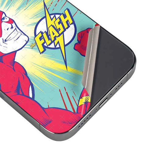 DC Comics The Flash Classic Art Smile Blast iPhone 15 Pro Max Skin