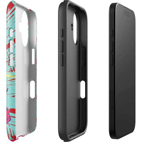 DC Comics The Flash Classic Art Smile Blast iPhone 16 Plus Impact Case