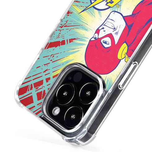 DC Comics The Flash Classic Art Smile Blast iPhone 16 Pro MagSafe Case