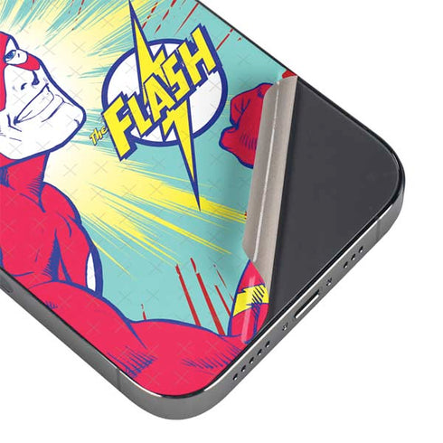DC Comics The Flash Classic Art Smile Blast iPhone 16 Pro Skin