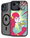DC Comics The Flash Classic Art Smile Blast iPhone 16e Kickstand Case