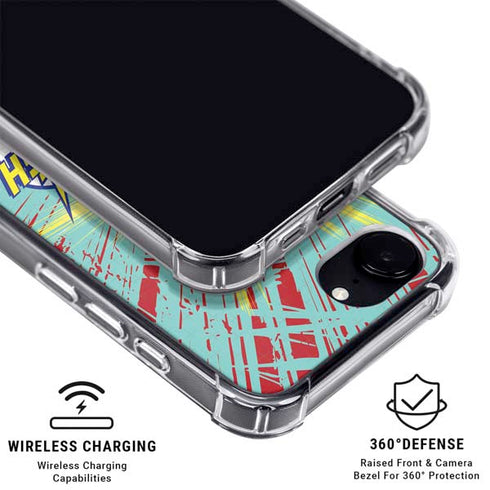 DC Comics The Flash Classic Art Smile Blast iPhone 16e MagSafe Case