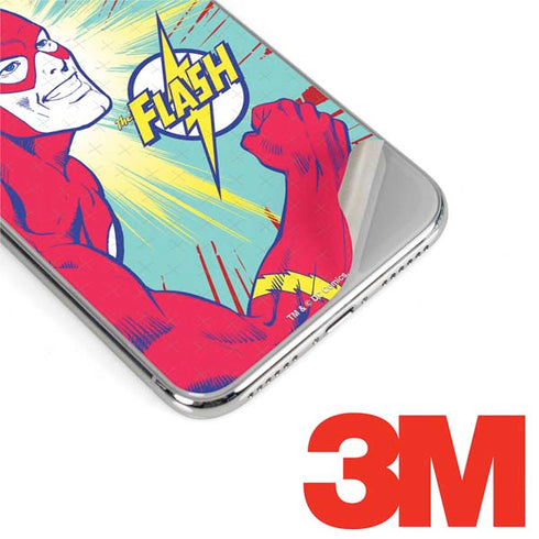 DC Comics The Flash Classic Art Smile Blast iPhone XS Max Skin
