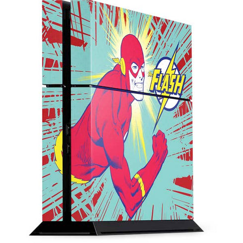 DC Comics The Flash Classic Art Smile Blast PlayStation PS4 Skins