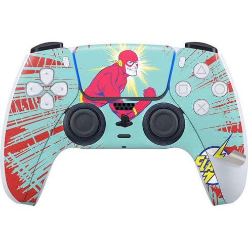DC Comics The Flash Classic Art Smile Blast PS5 Pro Bundle Skin
