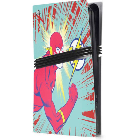 DC Comics The Flash Classic Art Smile Blast PlayStation PS5 Skins