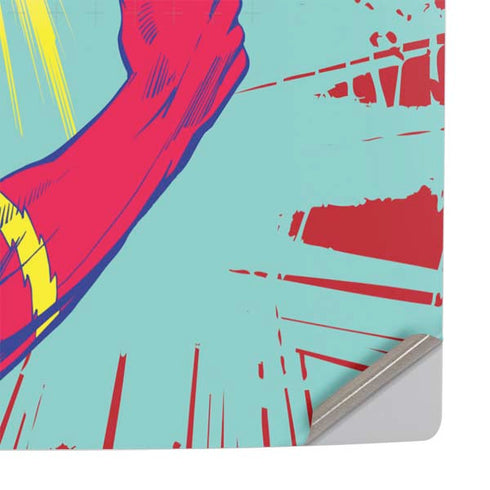 DC Comics The Flash Classic Art Smile Blast PS5 Pro Console Skin
