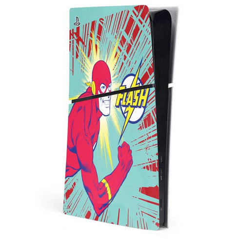 DC Comics The Flash Classic Art Smile Blast PlayStation PS5 Skins